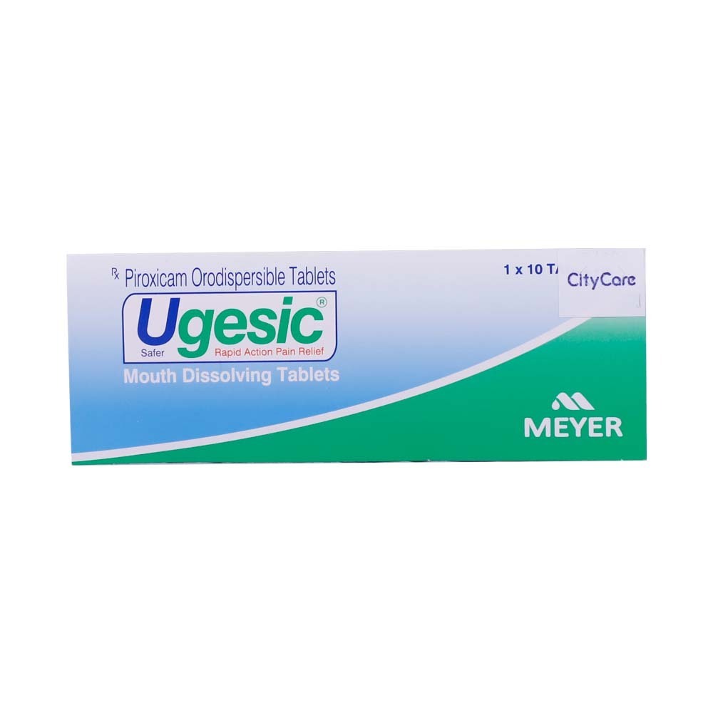 Ugesic Piroxicam 20MG Orodispersible 10PCS