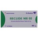 Reclide Mr 60 Gliclazide 60MG 10Tablets 1X2