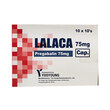 Lalaca 75MG Pregabalin 10Capsules 1X10