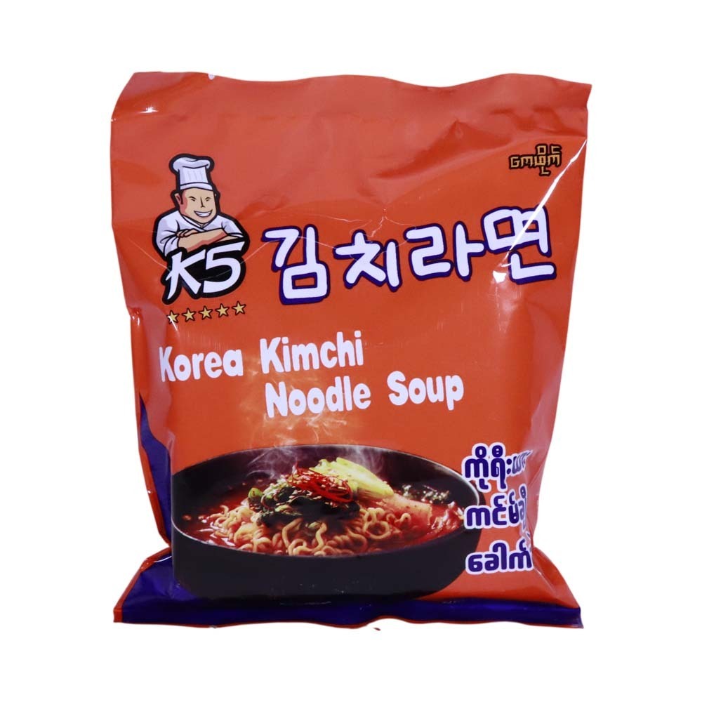 K5 Korea Kimchi Noodle Soup 80G.