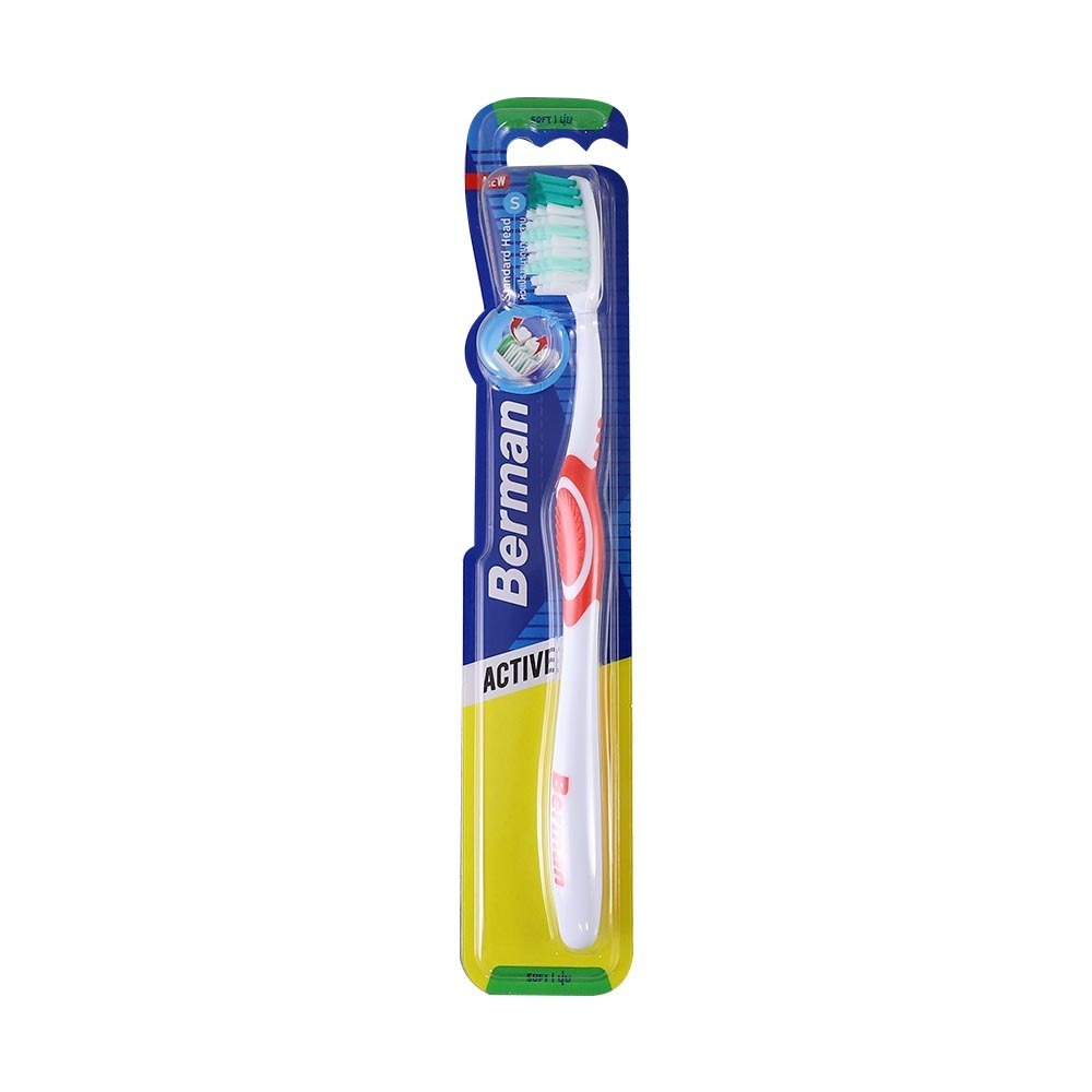 Berman Active Soft Toothbrush (Medium)