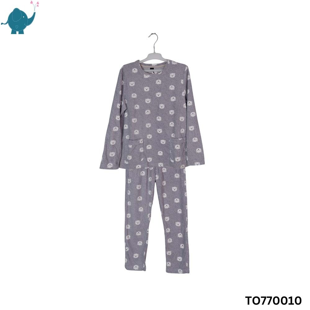 Max & Mia Two-Pieces Pajamas TO770010 Grey Large