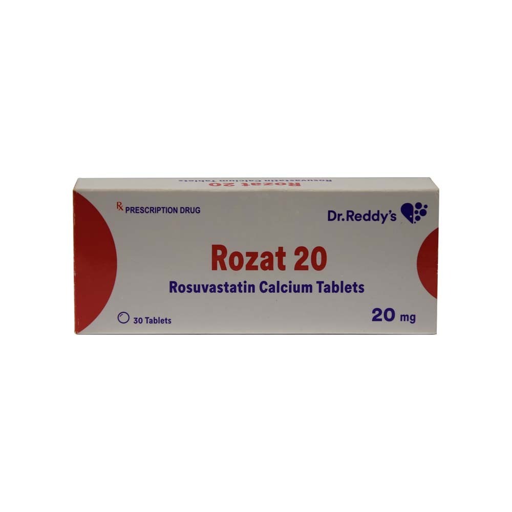 Rozat 20 Rosuvastatin Calcium 20MG 10PCSx3