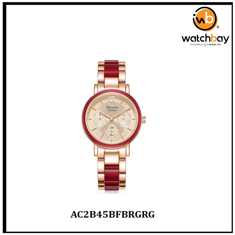 Alexandre Christie Women Watch AC2B45BFBRGRG_Cherry Oo