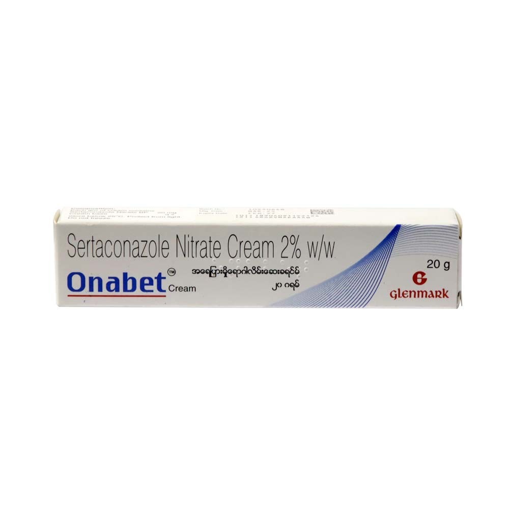 Onabet Sertaconazole Nitrate 2% Cream 20G