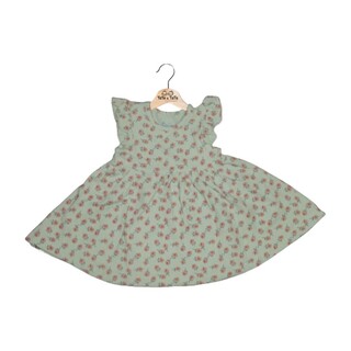 Te Te & Ta Ta Girl Short Sleeves Dress Pink 0-3 Months(1Pcs) KDRS-S101