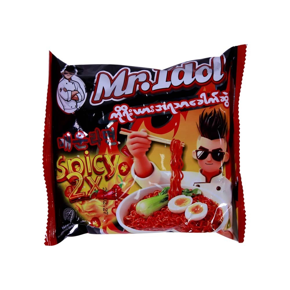 Mr.Idol 2X Spicy Noodle 100G