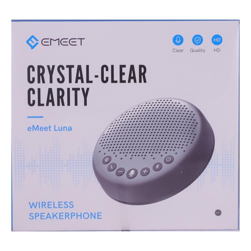 EMEET CRYSTAL-CLEAR CLARITY WIRELESS SPEAKER PHONE eMeet Luna
