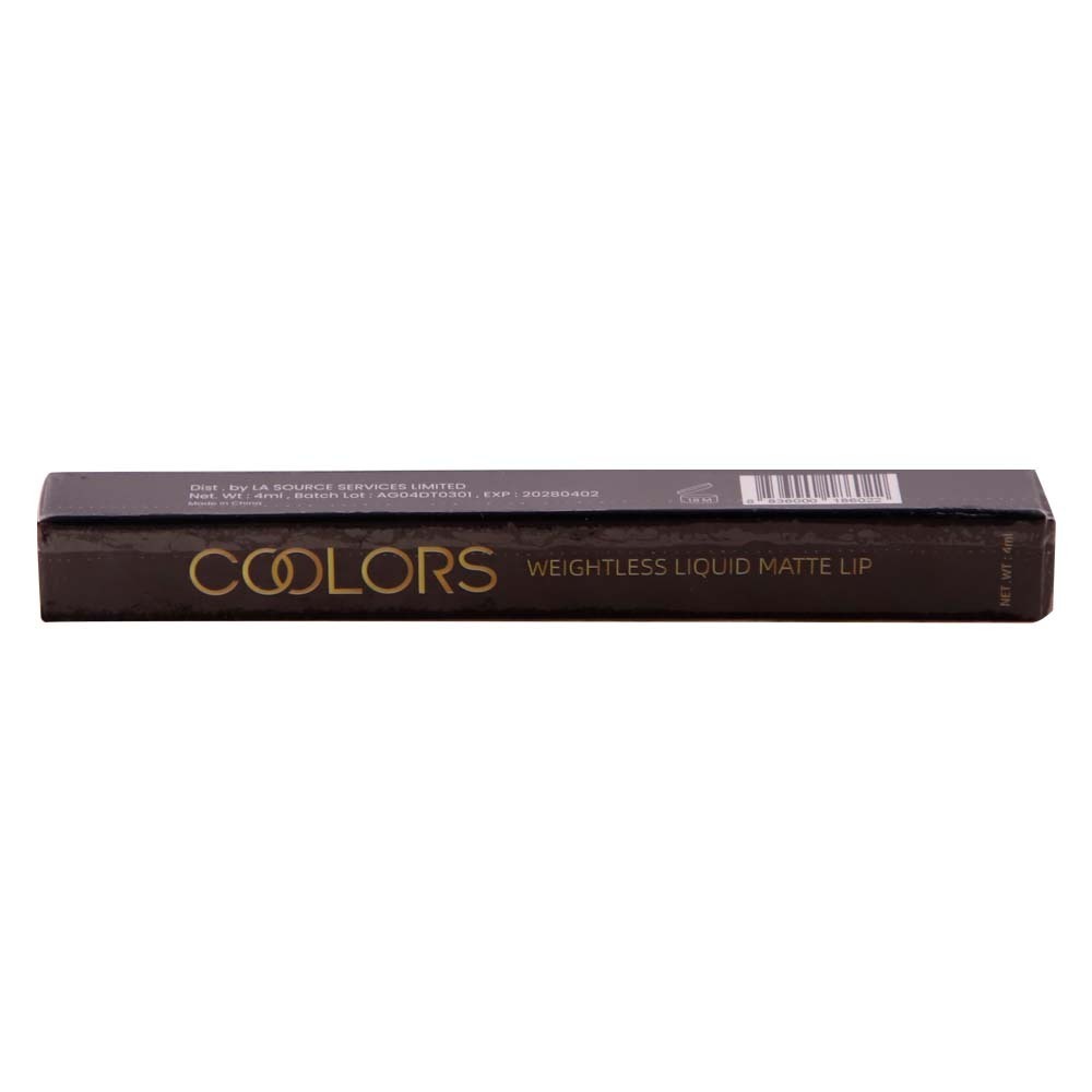 Coolors Weightless Liquid Matte Lip 4ML 01