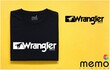memo ygn Wranglers 02 unisex Printing T-shirt DTF Quality sticker Printing-Black (Large)