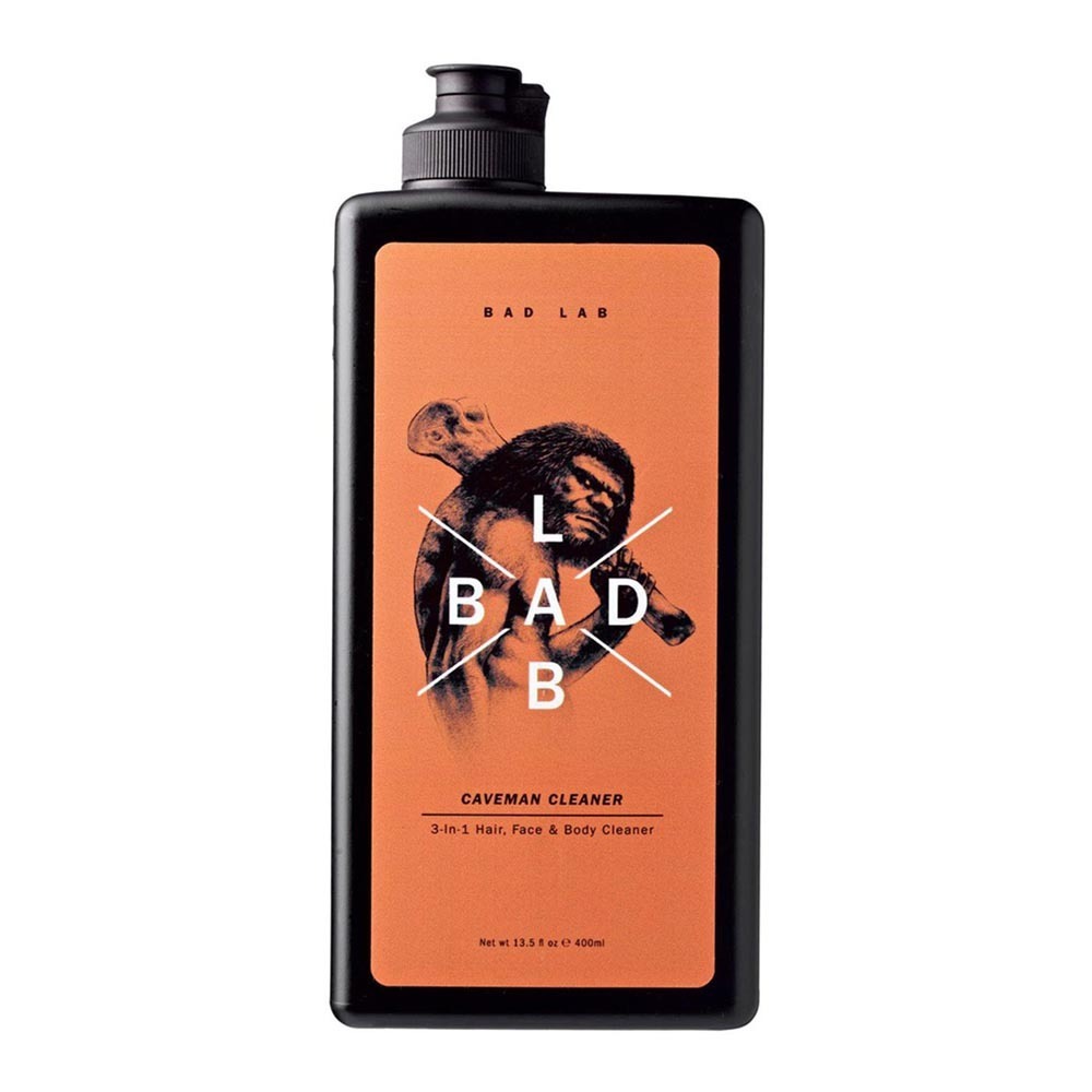 Bad Lab Caveman 3 In 1 Hair Face & Body Cleaner 400ML