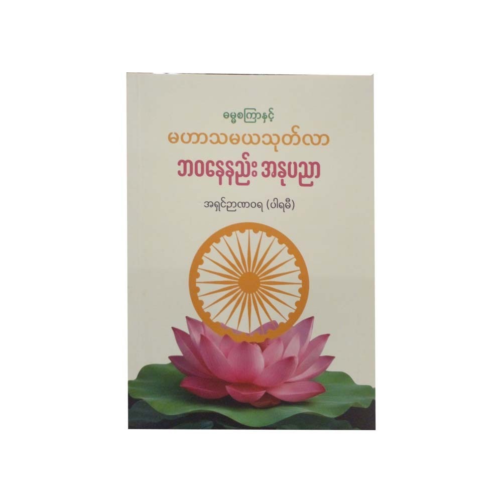 ဓမ္မစကြာနှင့် မဟာသမယသုတ်လာ ဘဝနေနည်း အနုပညာ - အရှင်ဉာဏဝရ (ပါရမီ)