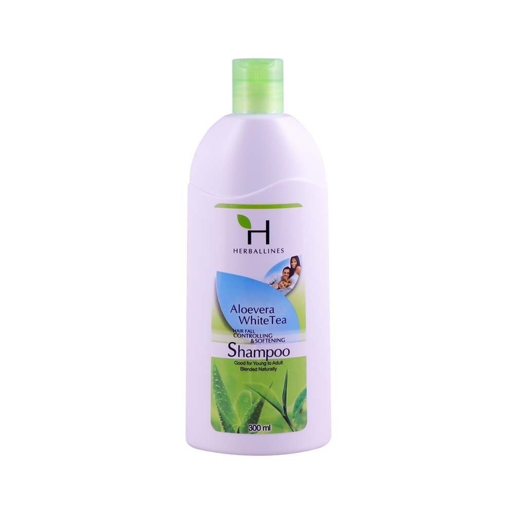 Herballines Shampoo Aloevera & White Tea 300ML