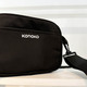 Konoko Pocket Crossbody Bag (Black)