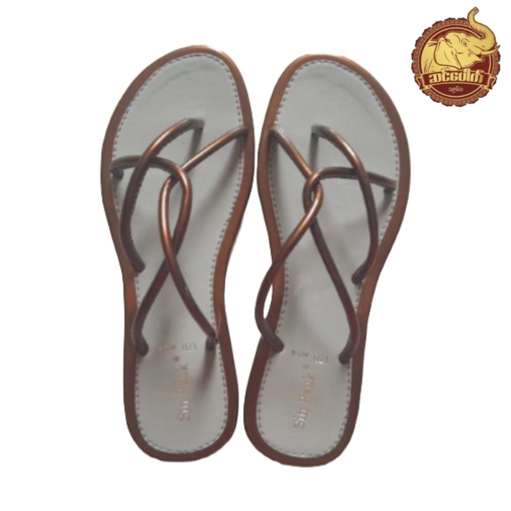 Sin Pauk Women Leather Slipper (Design-2,No-39) BGW-021