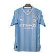 Manchester City Home Official Player jersey 23/24 Light Blue (Large)