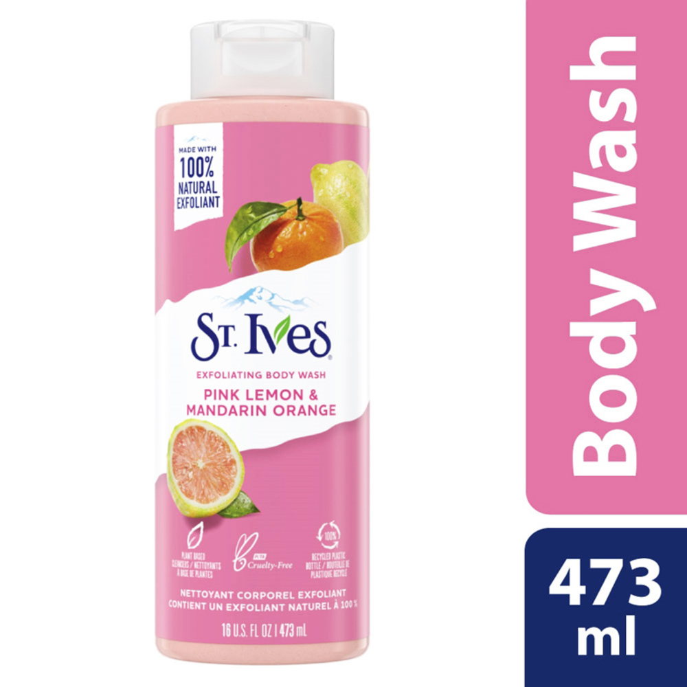 St.Ives Body Wash Pink Lemon & Mandarin Orange 473ML