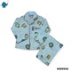 Max & Mia Kid Unisex Cotton Puff Long Sleeve Pajamas Set MM9946 Light Green M (5/6yrs)