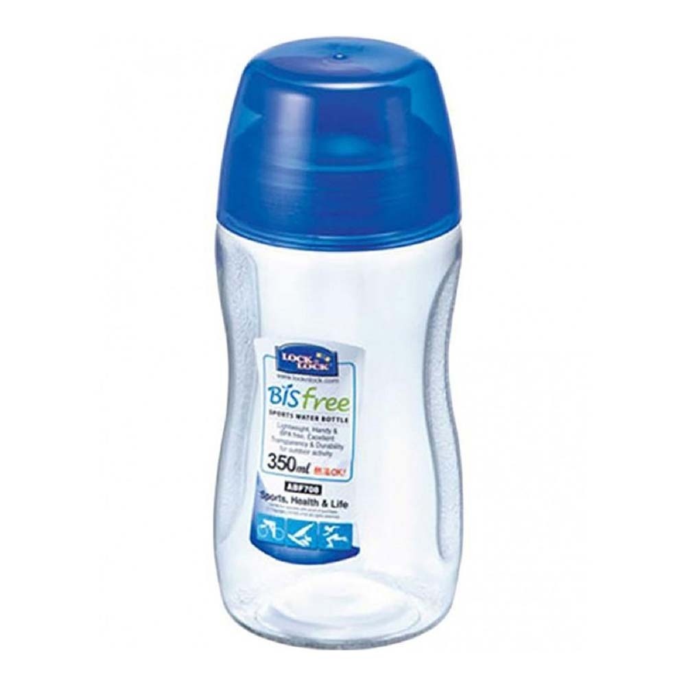 ABF708B Lock & Lock Water Bottle Bisfree Sports Handy Tritan 350ML Blue
