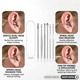 KPT 6 in 1 Stainless Steel Ear Cleaner Set KPTBPC00068