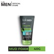 Bella Men Anti-Acne Whitening Charcoal Foam 40G