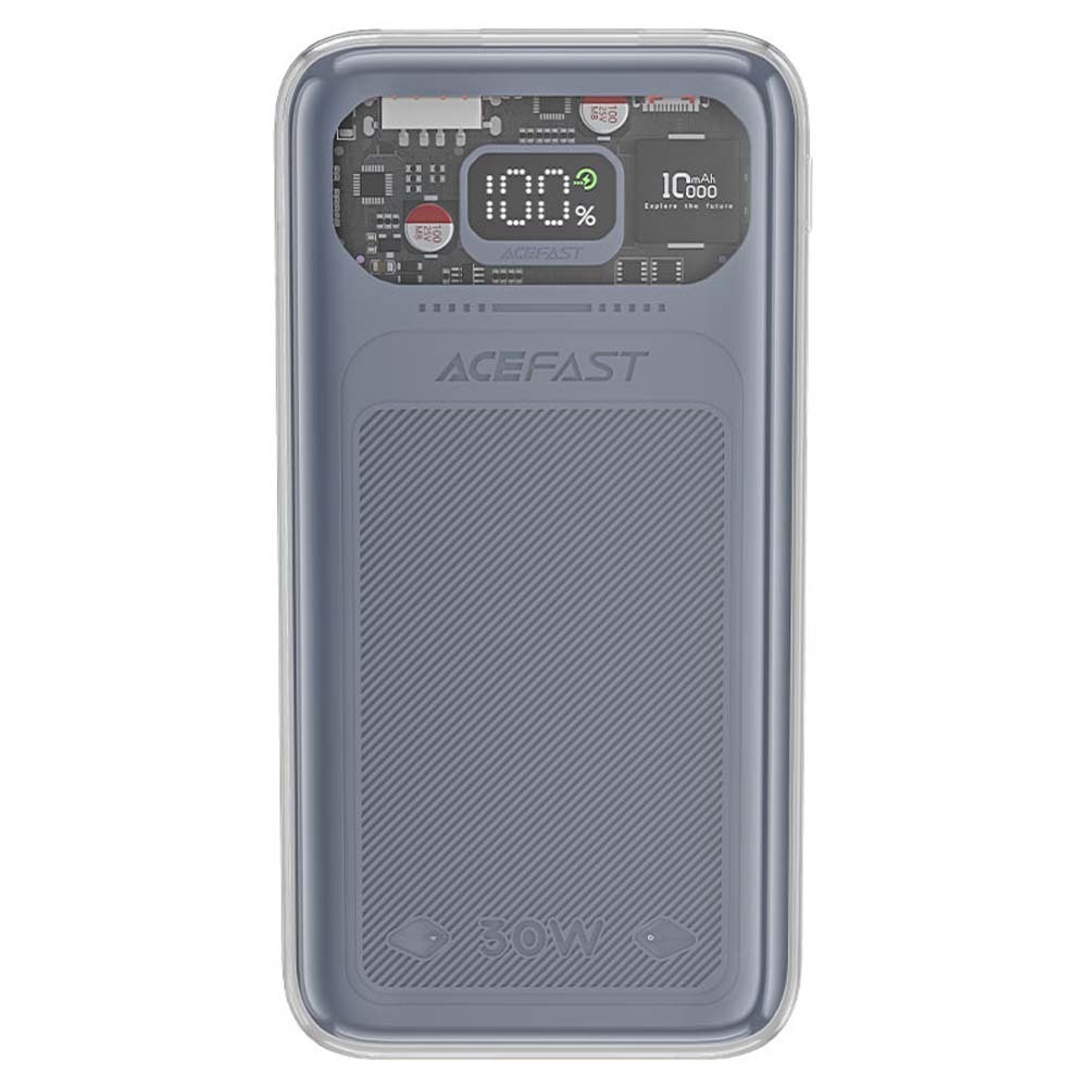 Acefast M1 Sparkling Series 10000Mah 30W Fast Charging Power Bank 27020002 Mica Gray