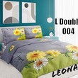 Leona Bed Sheet Double (6' x 6.5' x 9") L Double 004