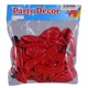 City Value 10IN Two Layer Balloon 25PCS Red&Black