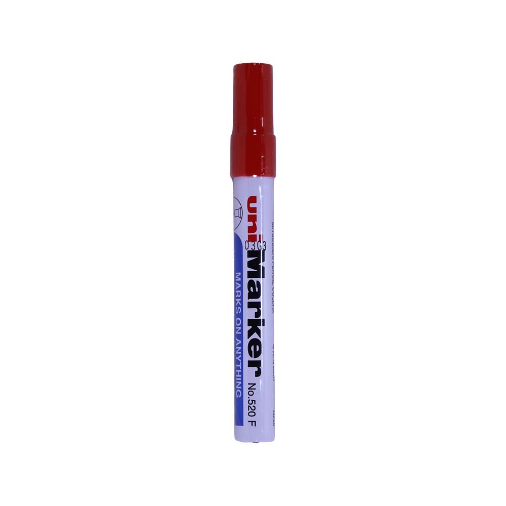 UNI MARKER NO.520F RED