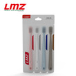 LMZ Toothbrush  4Pax White LMZ-00005