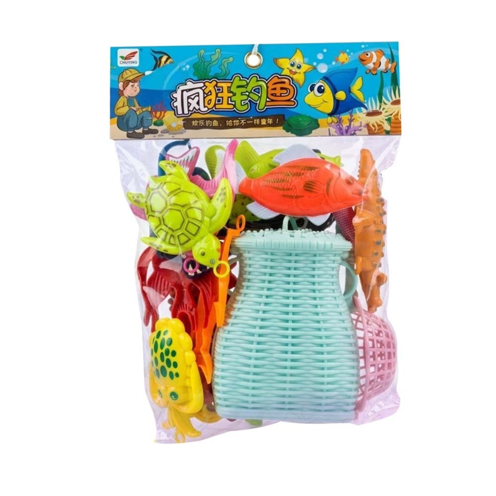 Baby Cele Fishing Toys with Basket 15814