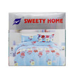 Sweety Home Bed Sheet 5 Pcs 6 X 6.5Ft X 8Inches (Fit)