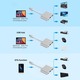 3 in 1 USB C Hub Screen Expansion 4K Adapter ESS-0000717
