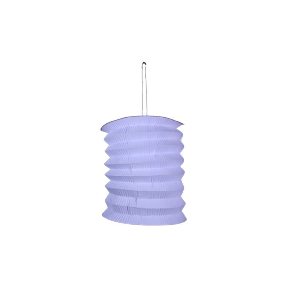 Uncle Gyi Plain Cylinder Paper Lantern (Small) 10PCS x 1Pack White