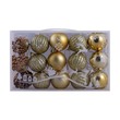 X`Mas Ball Set 5CM 15PCS A021042
