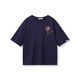 241201003 Bossini Ladies T-Shirt SS 24-1/2 Dark Blue ( L )