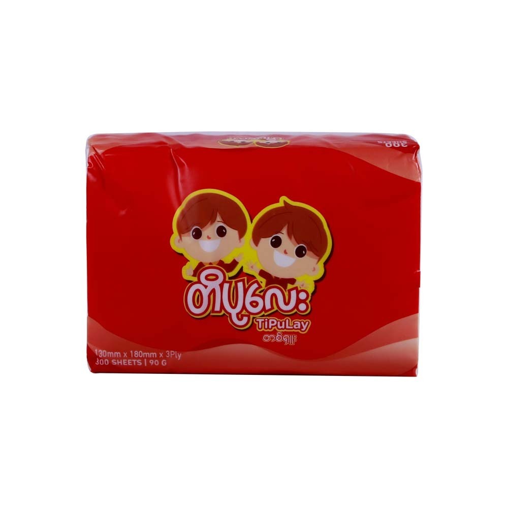 Tipulay Facial Tissue 3Ply 300 Sheets