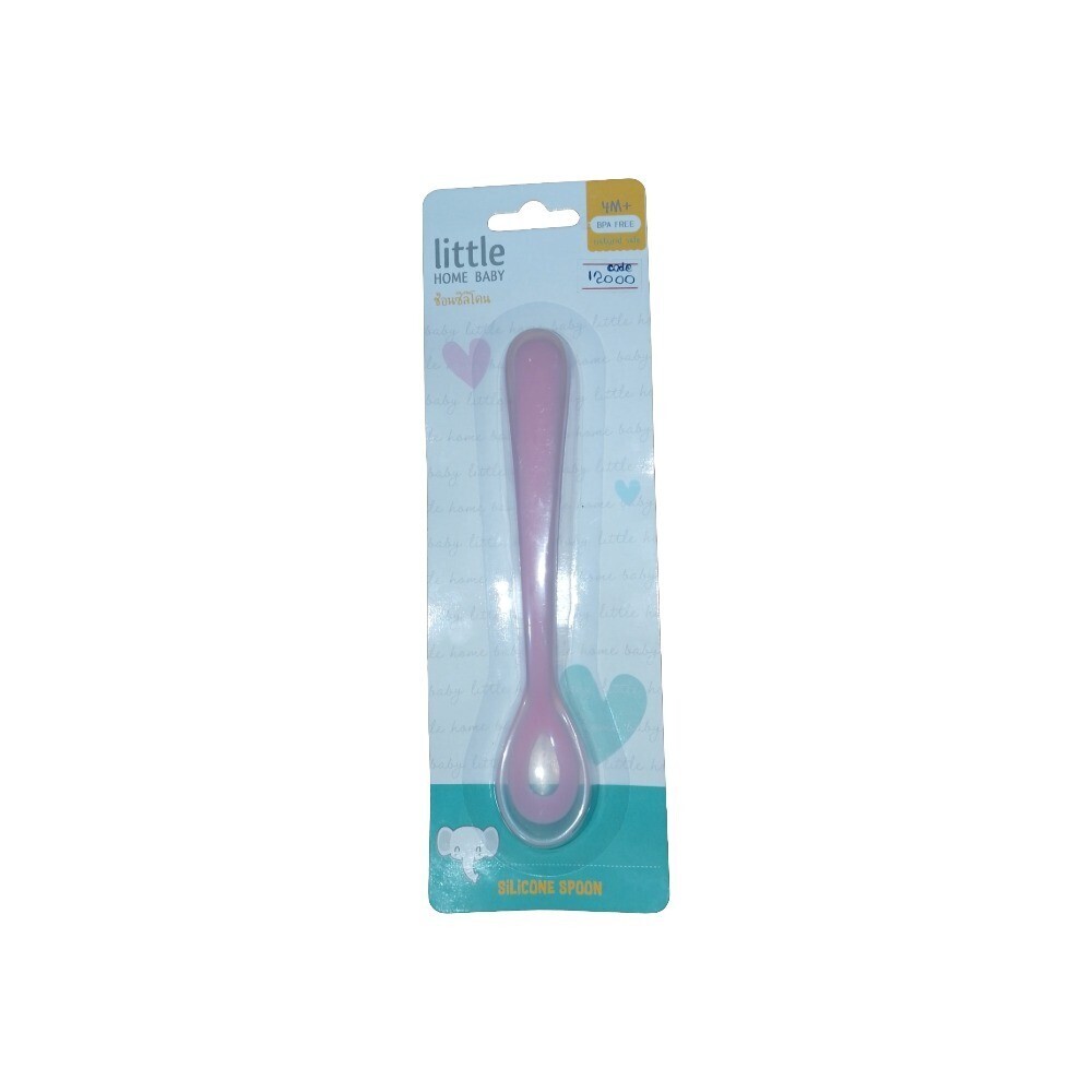 Baby Cele Silicone Spoon Pink 12000
