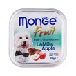 Monge Dog Food Fruit Lamb & Apple 100G