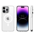 AUKEY PCTM10C Magnetic Clear Case for iPhone 15 Pro