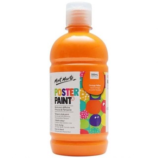 MM Poster Paint 500ML - Yellow Ochre