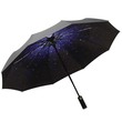 Fashion UV Umbrella Millet Handle Starry Sky Deep UM144