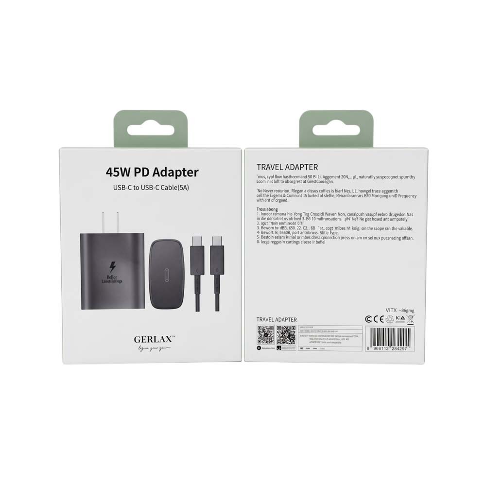 Gerlax A12M Charger (Black)
