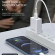 JB-014      Bingzhi series single port intelligent charger set  (US Standard) (Micro) White