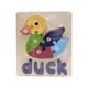 Cartoon 3D Puzzle Wooden Card