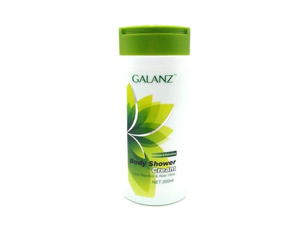 Galanz Luxurious & Refreshing Body Shower Cream 200ML (Cool Menthol & Aloe Vera)