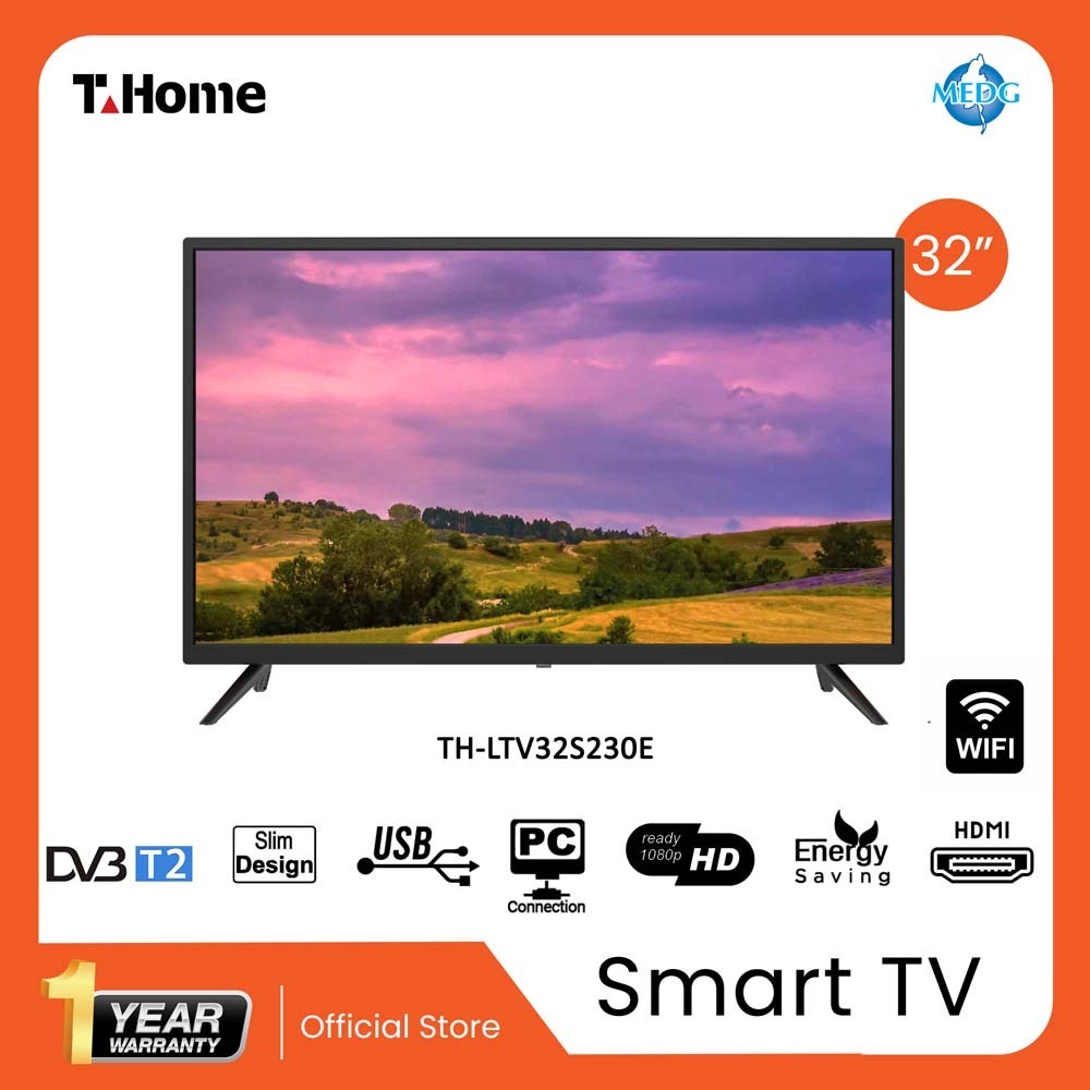 T-Home 32in Smart TV (TH-LTV32S230E)