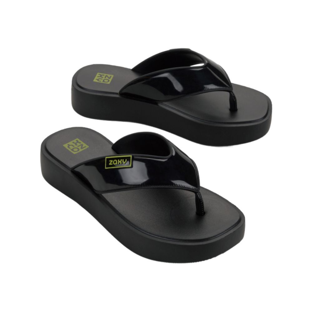Zaxy Trend Tam Ad Wedge (No-6) Black 119121BI86206