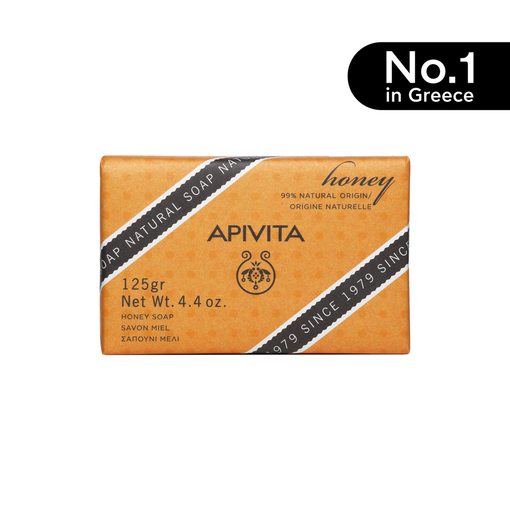 Apivita Natural Soap Honey 125G