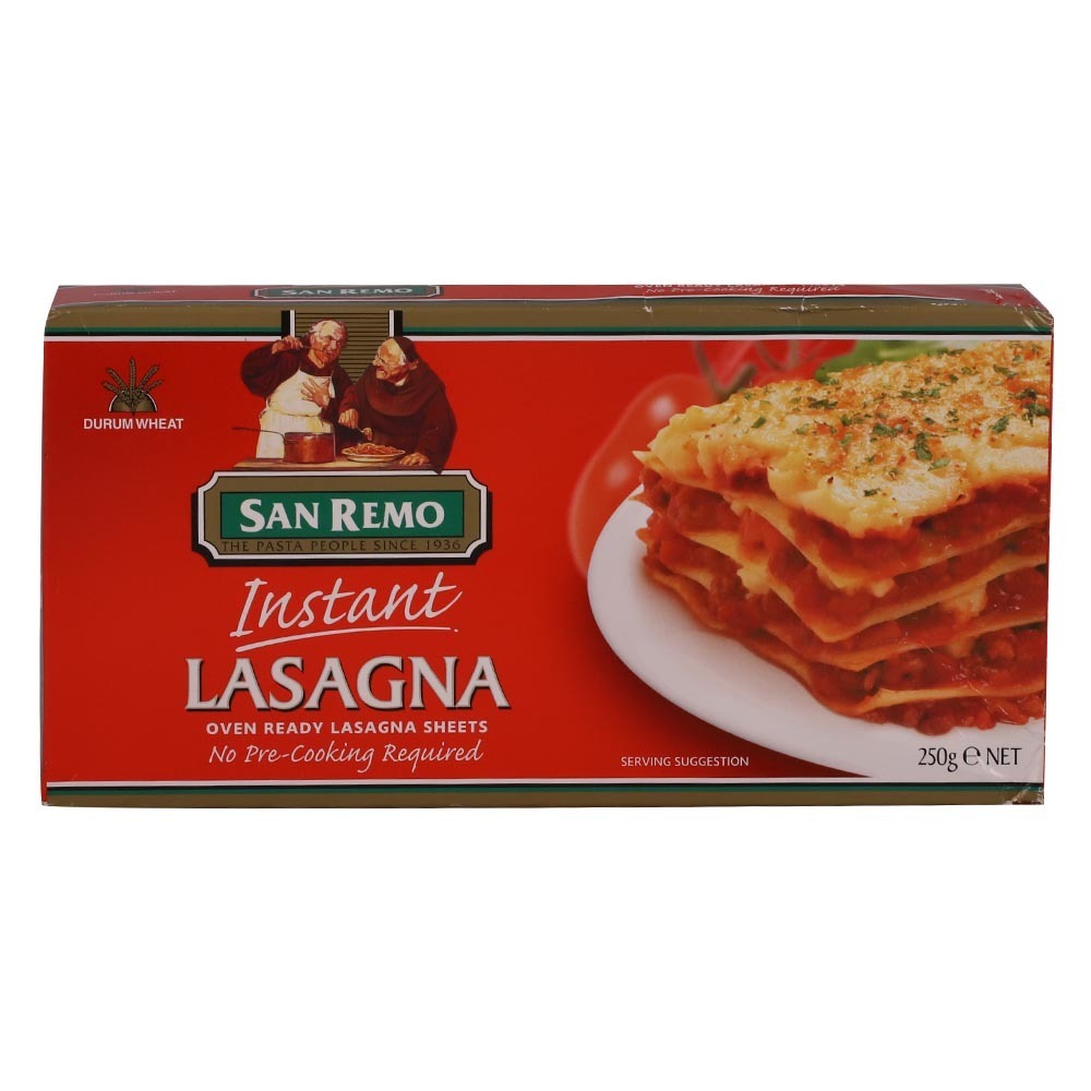 San Remo Instant Lasagna No.103 250G